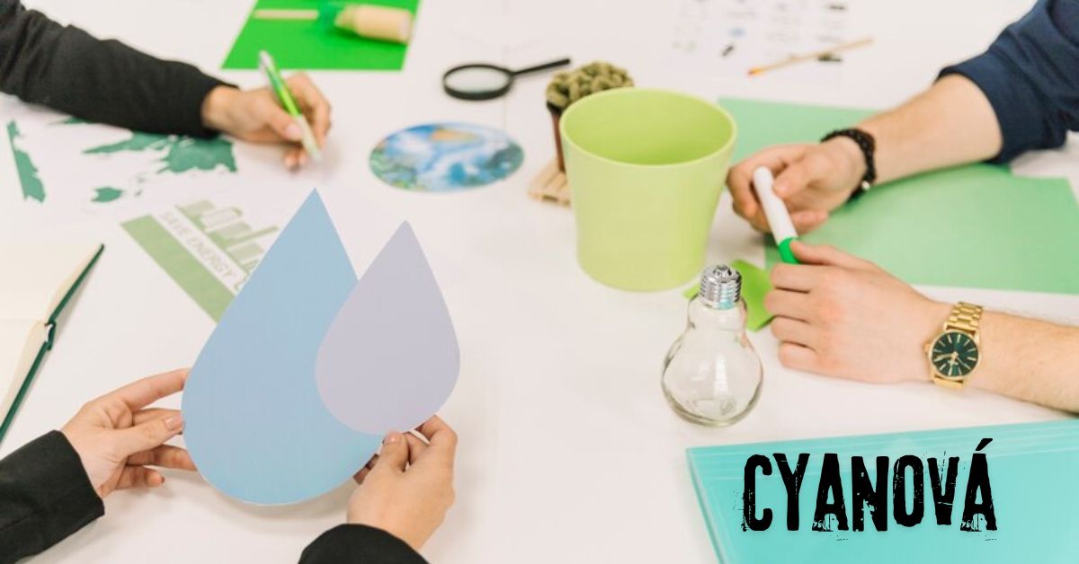 Cyanová in Design Using Blue-Green Shades for Impact