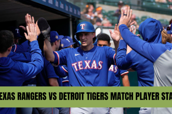 texas rangers vs detroit tigers match player stats