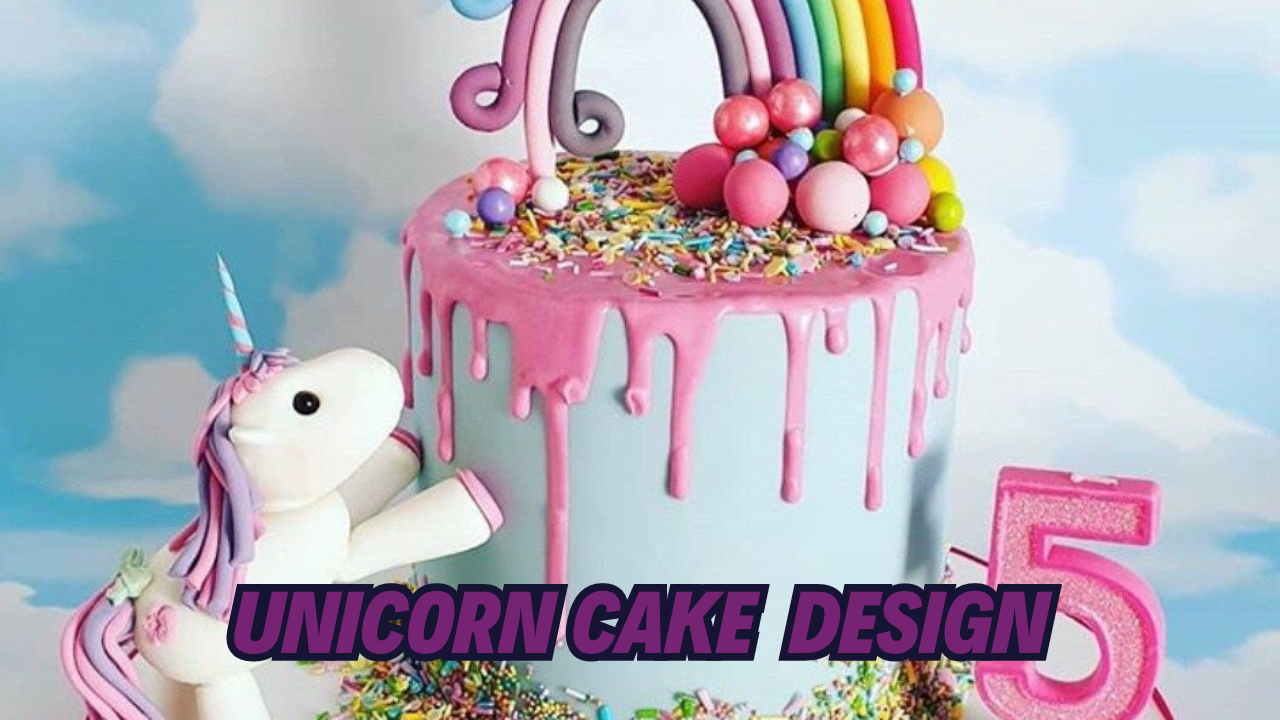 Unicorn Cake Design Pastel Dreams