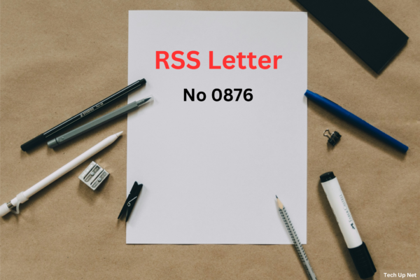 RSS Letter No. 0876: A Detailed Breakdown and Review