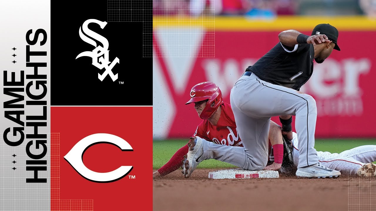 cincinnati reds vs white sox match player stats